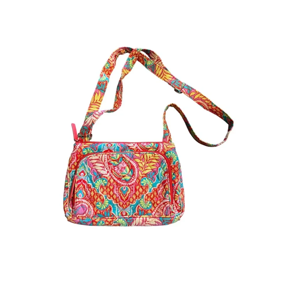 Vera Bradley Little Hipster Crossbody Bag in Paisley in Paradise NWT